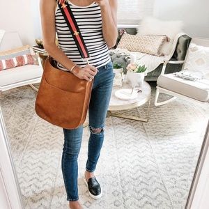 Ah-Dorned Vegan Leather Messenger Bag